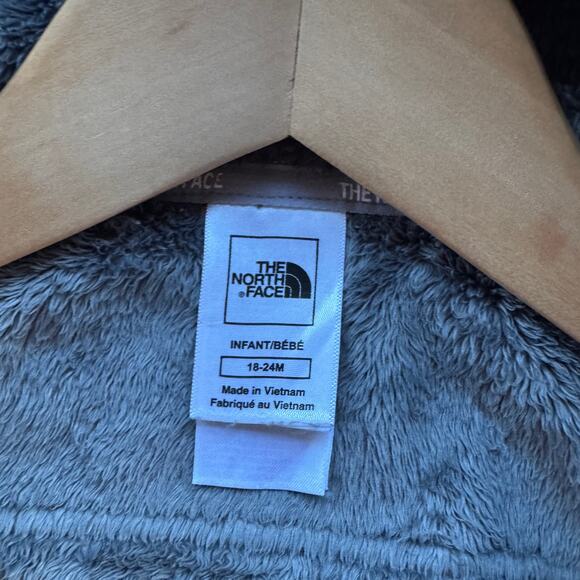 The North Face Denali Fleece Baby Toddler 18-24M Full Zip Jacket Gray - Picture 6 of 6